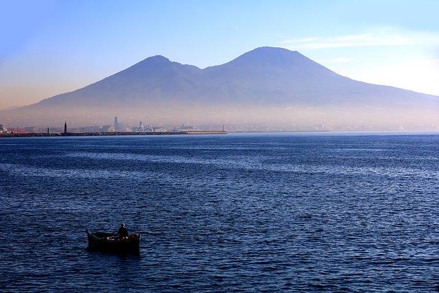 Naples Vesuvius Volcano