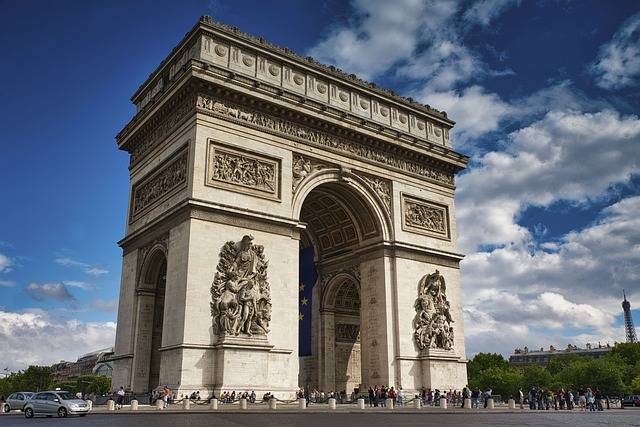 Paris arc de triomphe