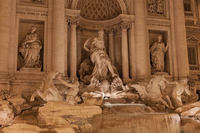 Rome : Trevi Fountain
