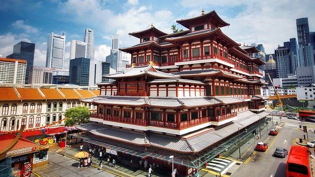 Singapore : Buddha Tooth Relic Temple